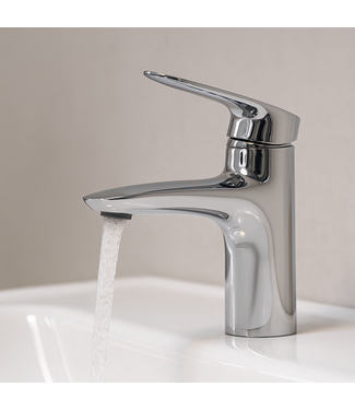 Wastafelkraan Valley - chroom