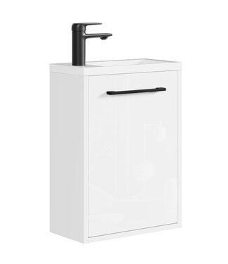 Toiletmeubel Florence 40cm - hoogglans wit