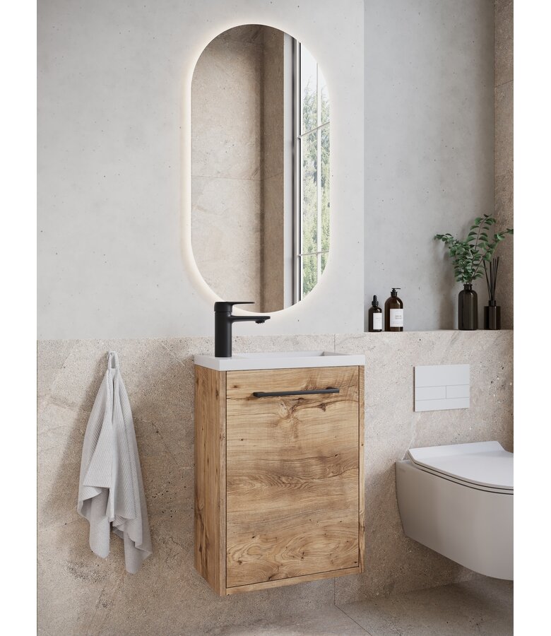Toiletmeubel Florence 40cm - kastanje eiken