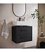 Wastafelkast Florence 60 x 35 x 47 cm - mat zwart