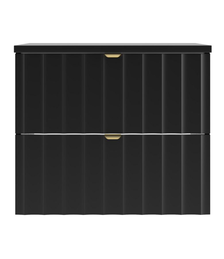 Wastafelkast Azore 60 x 46 x 52 cm - mat zwart