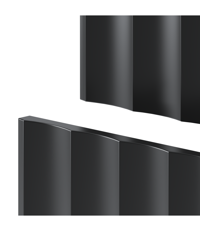 Wastafelkast Azore 60 x 46 x 52 cm - mat zwart