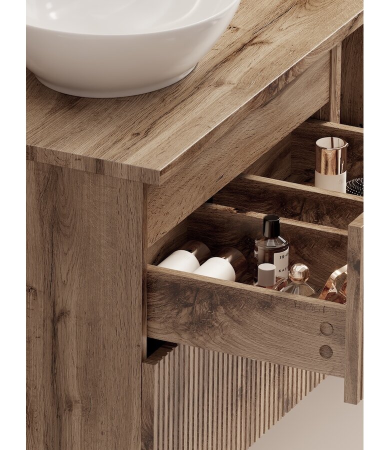 Wastafelkast Calen 60 x 46 x 52 cm - eiken