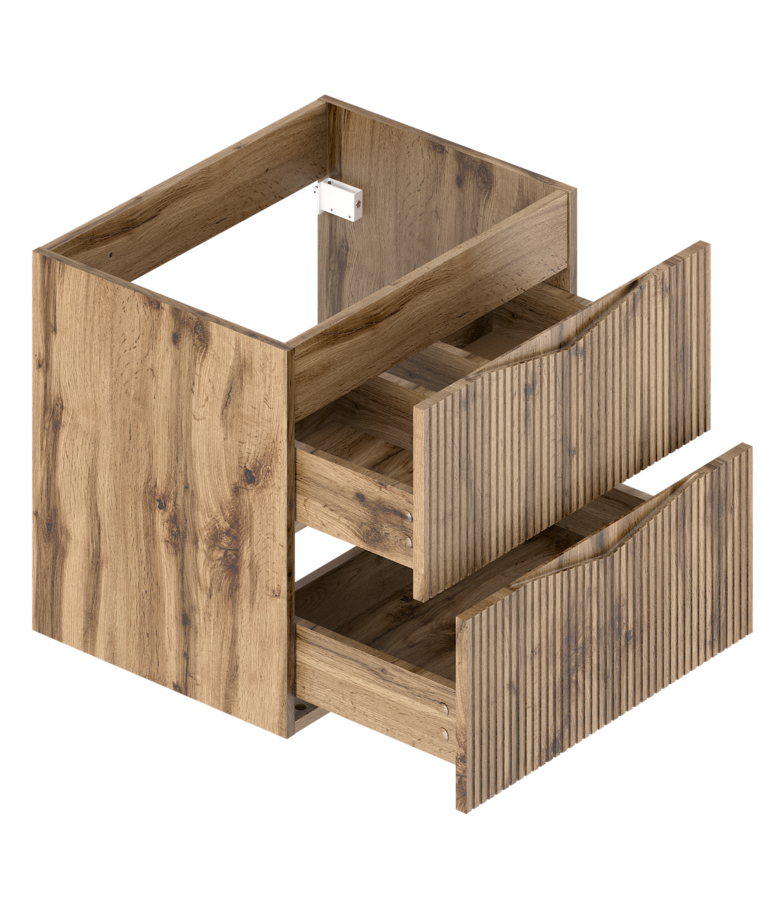 Wastafelkast Calen 60 x 46 x 52 cm - eiken