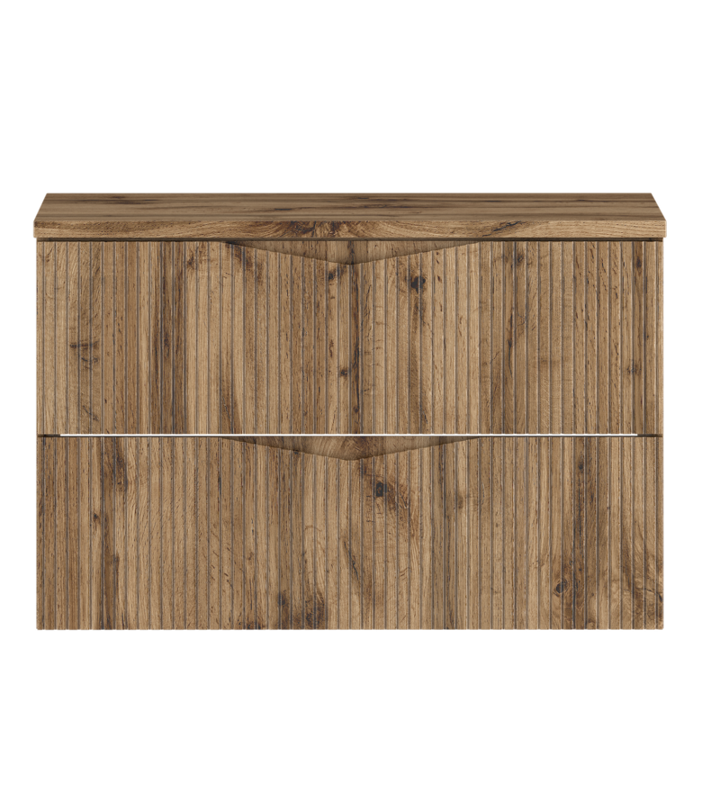 Wastafelkast Calen 80 x 46 x 52 cm - eiken