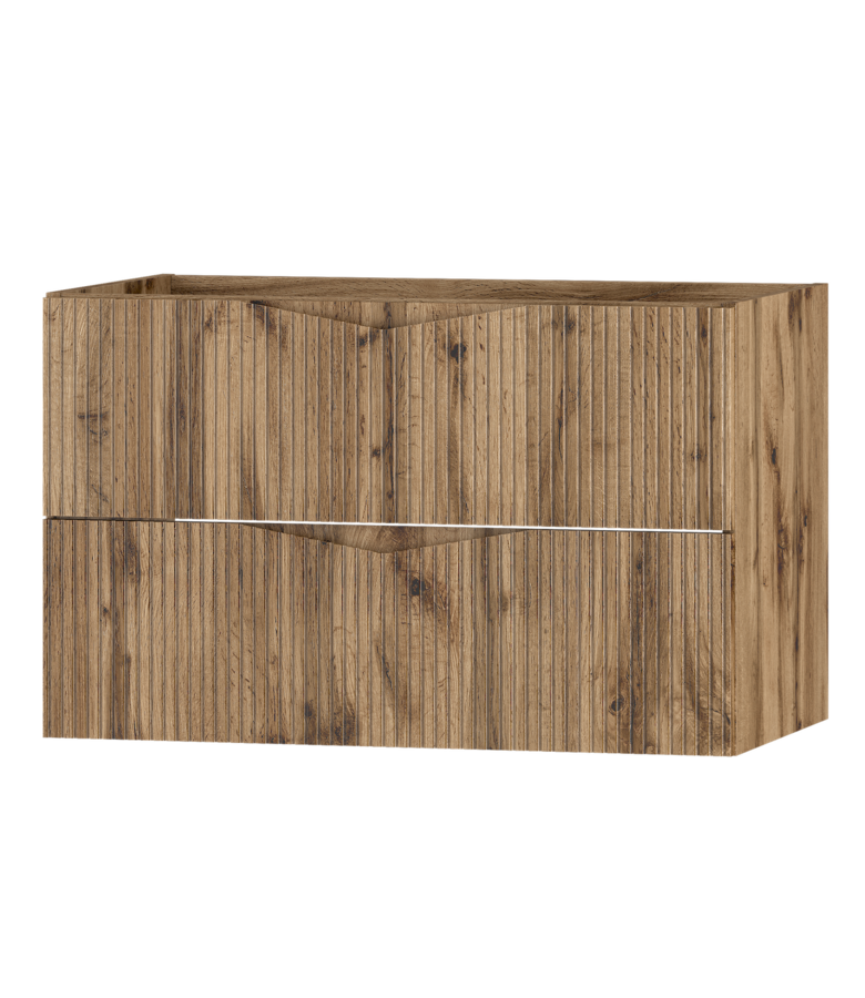 Wastafelkast Calen 80 x 46 x 52 cm - eiken