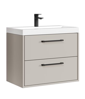 Badkamermeubel Florence 01 60cm met wastafel - beige