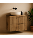 Wastafelkast Calen 60 x 46 x 52 cm - eiken