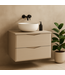 Wastafelkast Duro 80 x 46 x 52 cm - beige