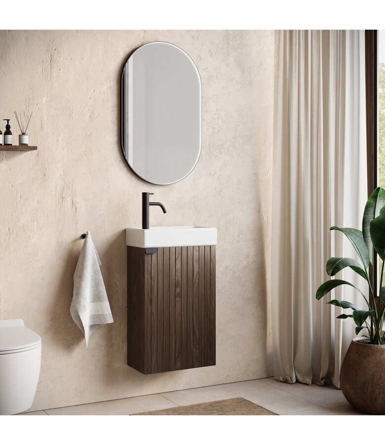 Toiletmeubel Bosco 40cm - walnoot