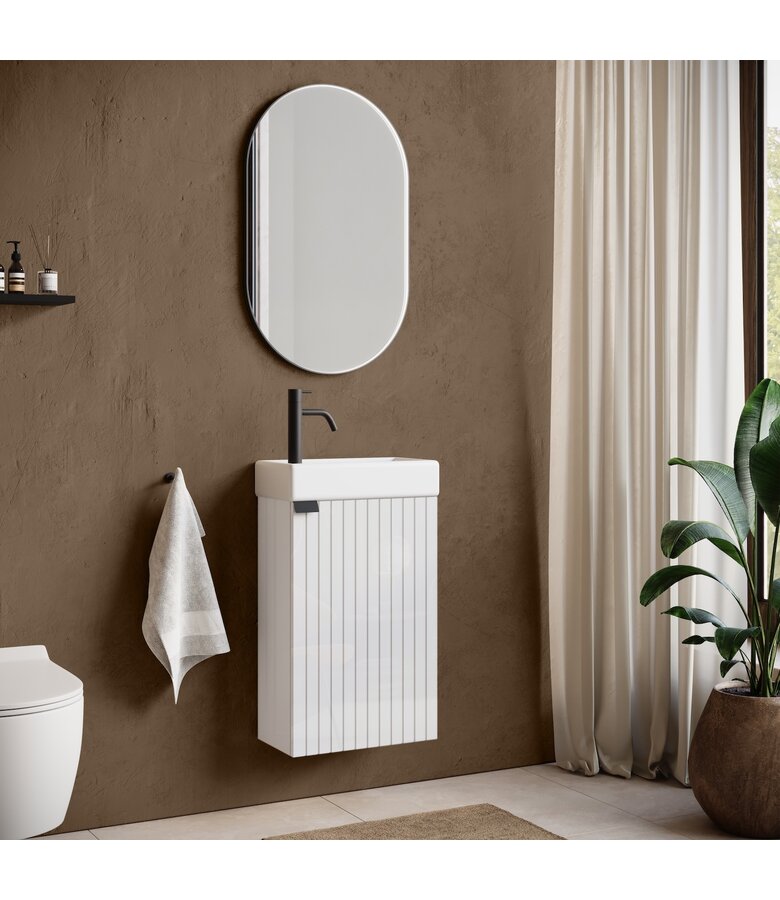 Toiletmeubel Bosco 40cm - mat wit