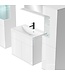 Badkamermeubel Nobel XL 60cm complete set - hoogglans wit