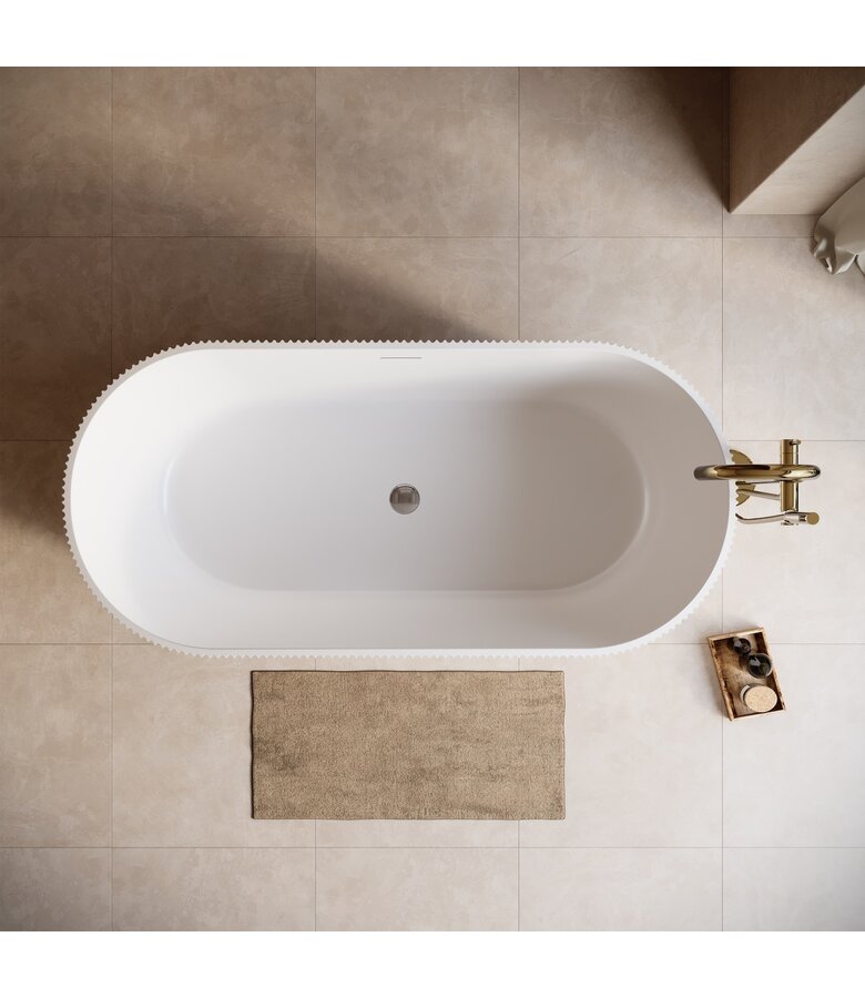 Vrijstaand ligbad Havana 170 x 80 x 58 cm - wit