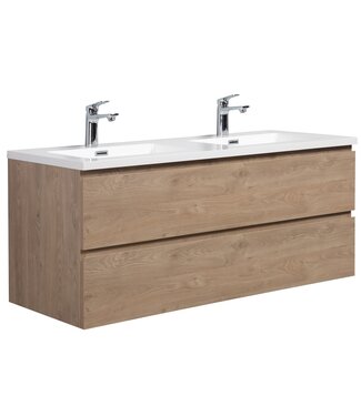 Badkamermeubel Angela 120cm - kastanje eiken