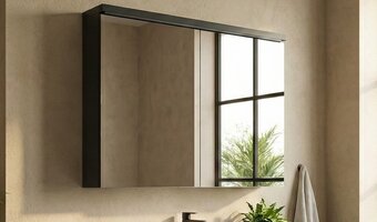 BERNSTEIN Douchewand 100 x 200 cm Glas Douchescherm Walk-In Douche Nano