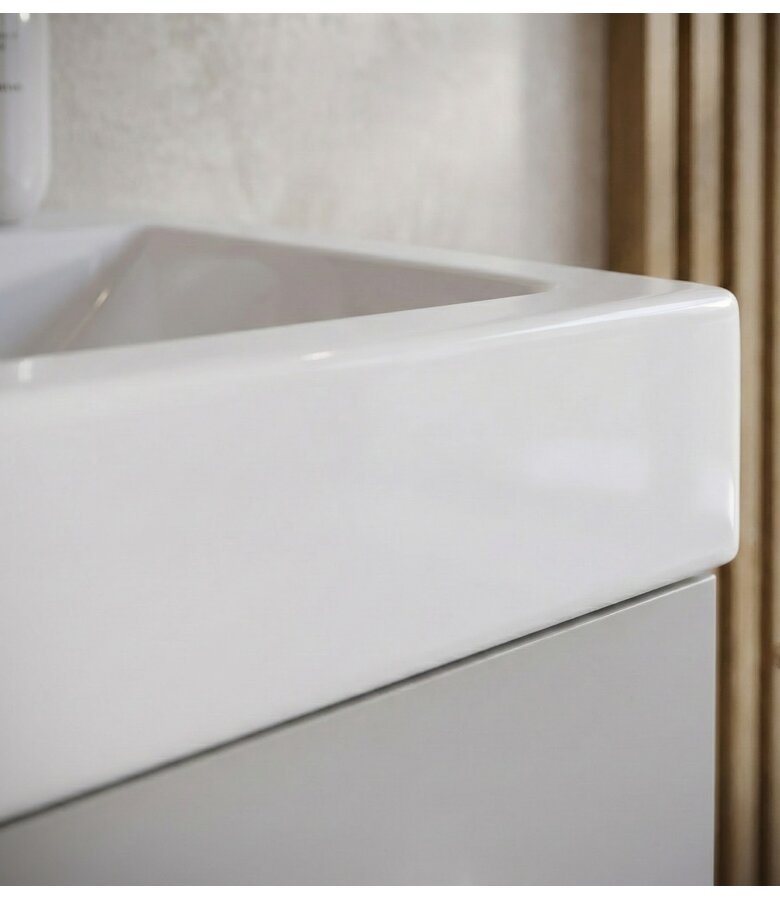 Badkamermeubel Mirano 60cm complete set - mat grijs