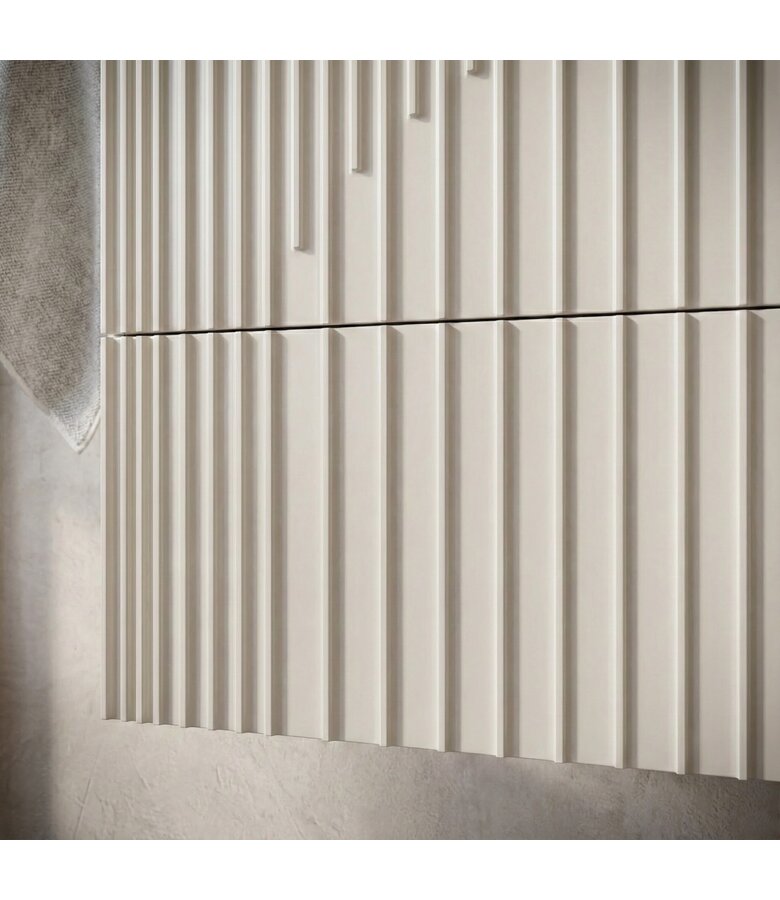 Wastafelkast Ancon - 80 x 46 x 46 cm - beige