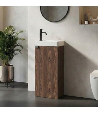 Toiletmeubel Orion 40cm - walnoot bruin