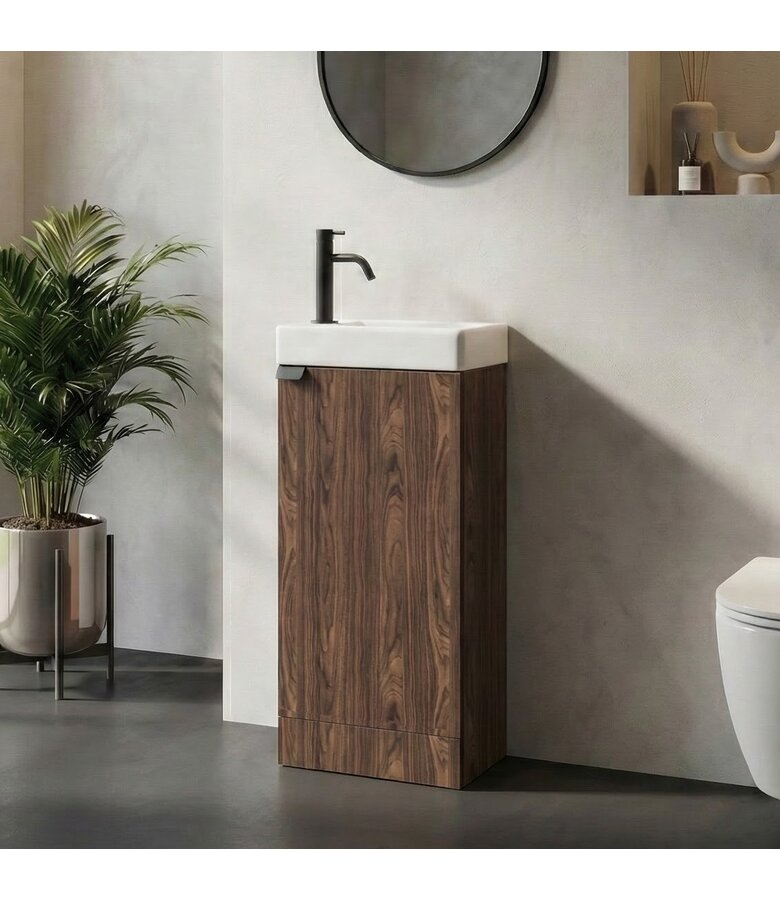Toiletmeubel Orion 40cm - walnoot bruin