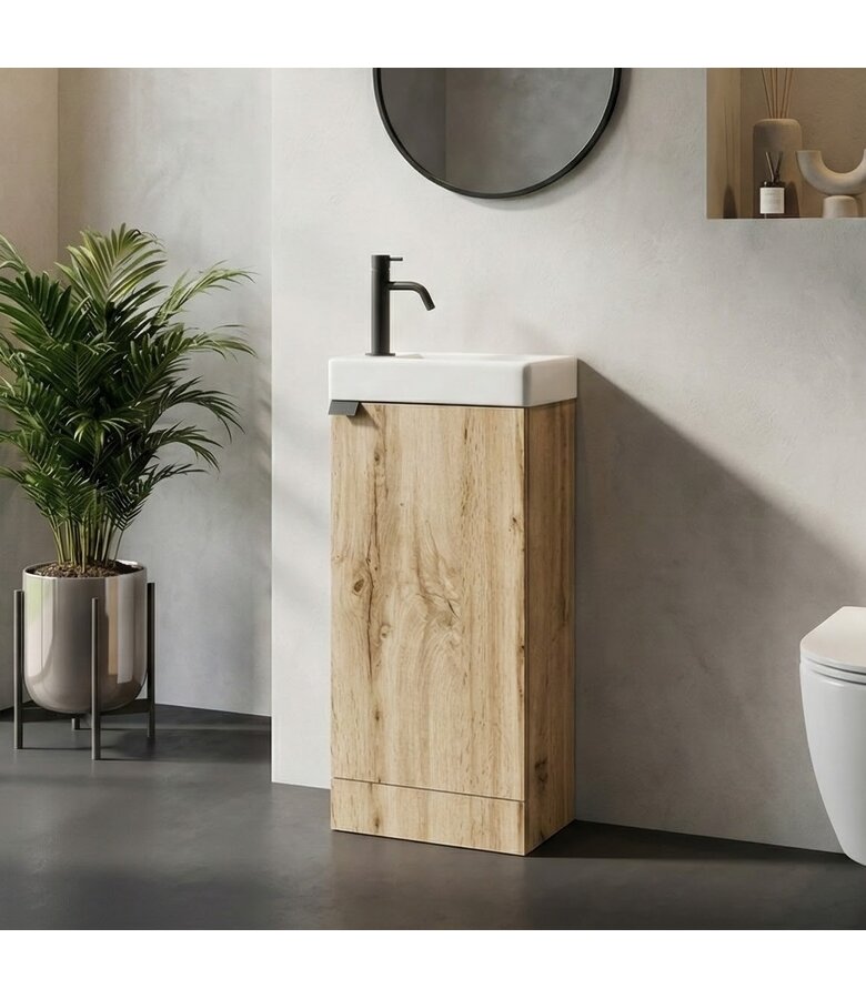 Toiletmeubel Orion 40cm - licht eiken