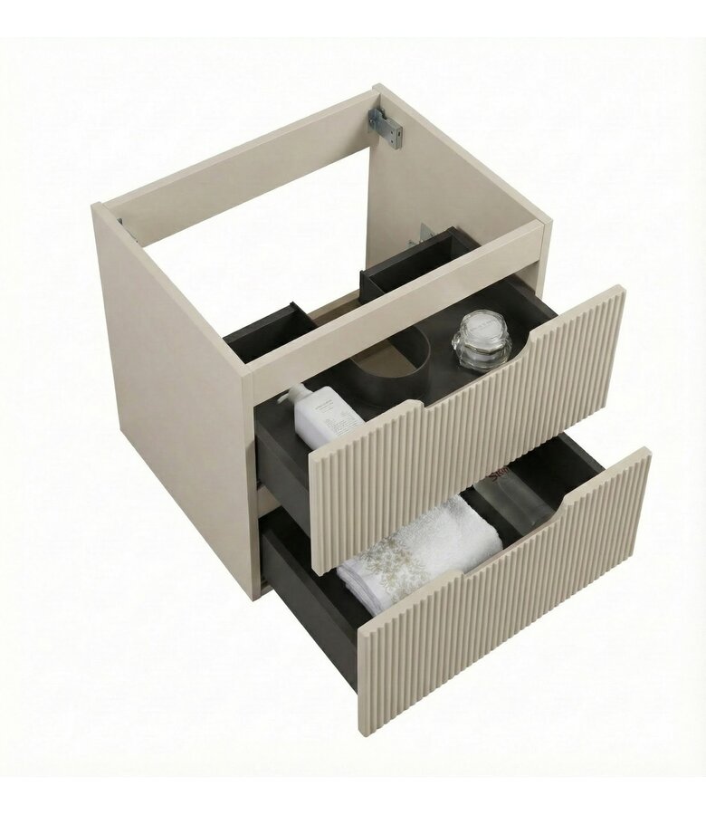 Wastafelkast Thermis 60 x 48 x 50 cm - beige