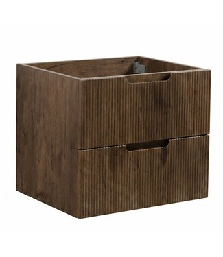 Wastafelkast Thermis 60 x 48 x 50 cm - walnoot bruin