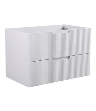 Wastafelkast Thermis 80cm - wit