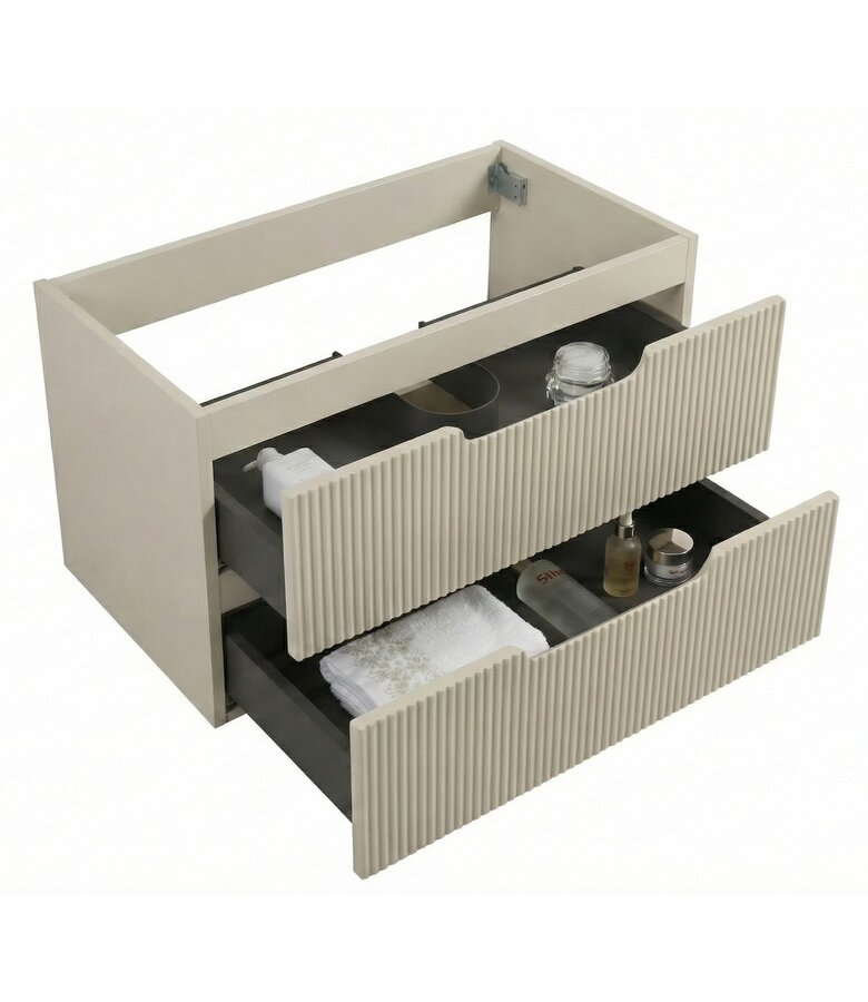 Wastafelkast Thermis 80cm - beige