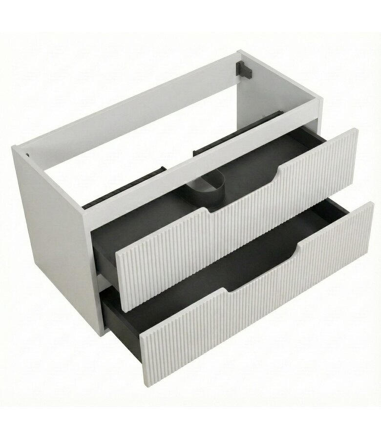 Wastafelkast Thermis 100 x 48 x 50 cm - wit