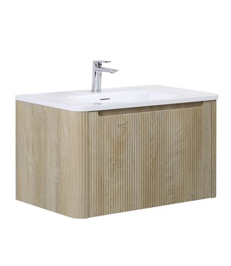 Badkamermeubel Tundra 80cm - licht eiken