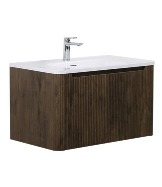 Badkamermeubel Tundra 80cm - walnoot bruin