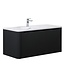 Badkamermeubel Tundra 100cm - mat zwart