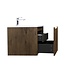 Badkamermeubel Tundra 100cm - walnoot bruin
