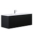 Badkamermeubel Tundra 120cm - mat zwart