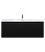 Badkamermeubel Tundra 120cm - mat zwart