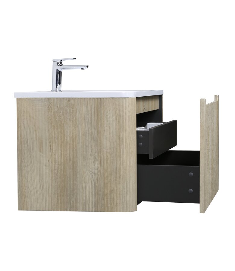 Badkamermeubel Tundra 120cm - licht eiken