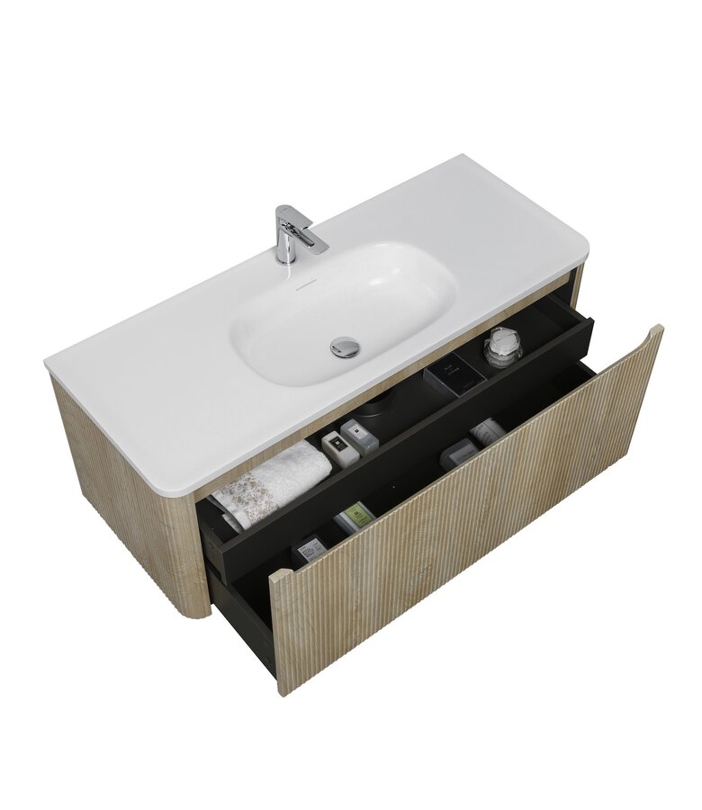 Badkamermeubel Tundra 120cm - licht eiken