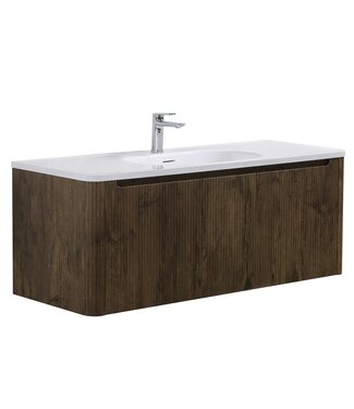 Badkamermeubel Tundra 120cm - walnoot bruin