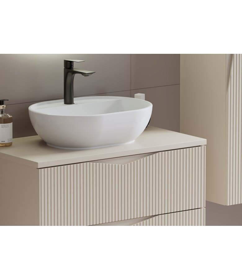 Wastafelkast Calen 80 x 46 x 52 cm - beige