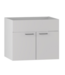 Wastafelkast Colorado 60 x 46 x 52 cm - mat wit