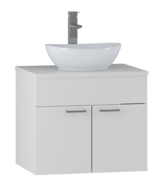 Wastafelkast Colorado 60 x 46 x 52 cm - wit