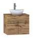 Wastafelkast Colorado 60 x 46 x 52 cm - eiken