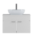 Wastafelkast Colorado 80 x 46 x 52 cm - mat wit