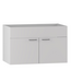Wastafelkast Colorado 80 x 46 x 52 cm - mat wit