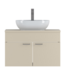 Wastafelkast Colorado 80 x 46 x 52 cm - beige