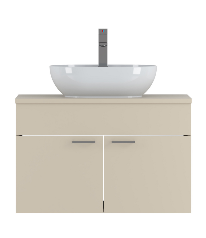 Wastafelkast Colorado 80 x 46 x 52 cm - beige