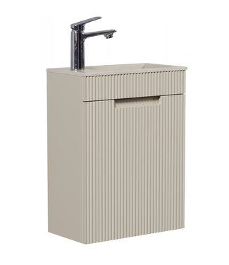 Toiletmeubel Thermis 40cm - beige - beige wastafel