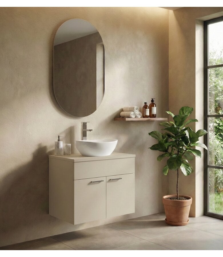 Wastafelkast Colorado 60 x 46 x 52 cm - beige