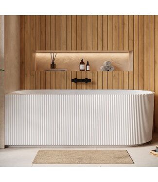 Hoekbad Havana 170 x 80 x 58 cm - wit  - rechts