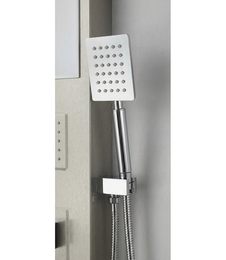 Douchepaneel Monterra met mengkraan - RVS